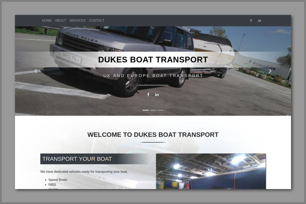 Dukes Boat Transport